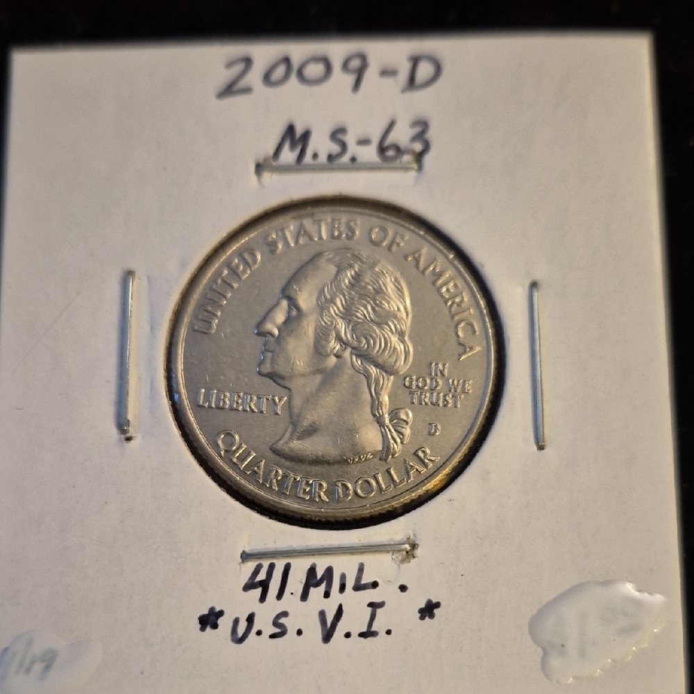 2009-D Quarter Dollar Coin MS-63